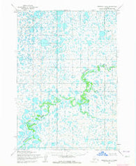 Marshall B-4 Alaska Historical topographic map, 1:63360 scale, 15 X 15 Minute, Year 1954