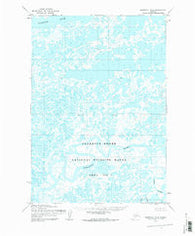 Marshall B-8 Alaska Historical topographic map, 1:63360 scale, 15 X 15 Minute, Year 1953