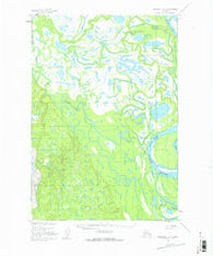 Marshall C-1 Alaska Historical topographic map, 1:63360 scale, 15 X 15 Minute, Year 1952