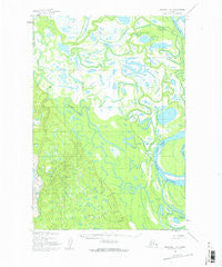 Marshall C-1 Alaska Historical topographic map, 1:63360 scale, 15 X 15 Minute, Year 1952