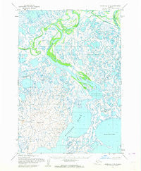 Marshall C-8 Alaska Historical topographic map, 1:63360 scale, 15 X 15 Minute, Year 1952