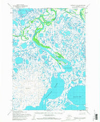 Marshall C-8 Alaska Historical topographic map, 1:63360 scale, 15 X 15 Minute, Year 1952