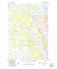 Marshall D-1 Alaska Historical topographic map, 1:63360 scale, 15 X 15 Minute, Year 1952