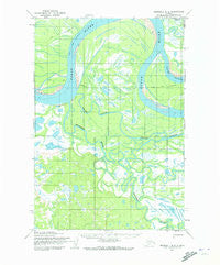 Marshall D-2 Alaska Historical topographic map, 1:63360 scale, 15 X 15 Minute, Year 1952