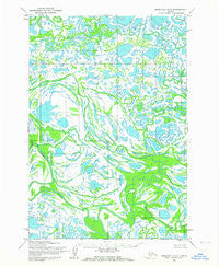 Marshall D-5 Alaska Historical topographic map, 1:63360 scale, 15 X 15 Minute, Year 1952