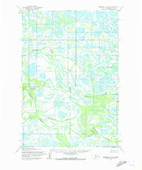 Marshall D-5 Alaska Historical topographic map, 1:63360 scale, 15 X 15 Minute, Year 1952