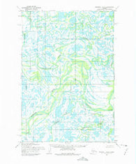 Marshall D-6 Alaska Historical topographic map, 1:63360 scale, 15 X 15 Minute, Year 1952