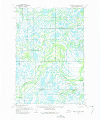 Marshall D-6 Alaska Historical topographic map, 1:63360 scale, 15 X 15 Minute, Year 1952