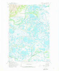 Marshall D-7 Alaska Historical topographic map, 1:63360 scale, 15 X 15 Minute, Year 1952