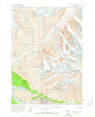 McCarthy A-2 Alaska Historical topographic map, 1:63360 scale, 15 X 15 Minute, Year 1959