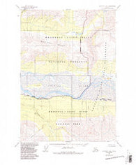 McCarthy A-4 Alaska Historical topographic map, 1:63360 scale, 15 X 15 Minute, Year 1959