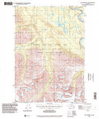 McCarthy A-6 Alaska Historical topographic map, 1:63360 scale, 15 X 15 Minute, Year 1994