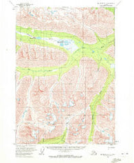 McCarthy A-7 Alaska Historical topographic map, 1:63360 scale, 15 X 15 Minute, Year 1959