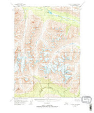 McCarthy A-8 Alaska Historical topographic map, 1:63360 scale, 15 X 15 Minute, Year 1950