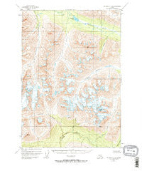 McCarthy A-8 Alaska Historical topographic map, 1:63360 scale, 15 X 15 Minute, Year 1950