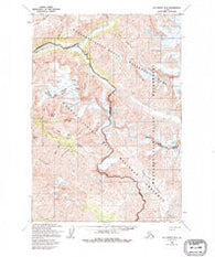McCarthy B-4 Alaska Historical topographic map, 1:63360 scale, 15 X 15 Minute, Year 1959