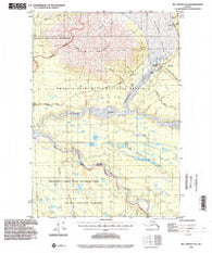 McCarthy B-6 Alaska Historical topographic map, 1:63360 scale, 15 X 15 Minute, Year 1994