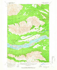 McCarthy B-7 Alaska Historical topographic map, 1:63360 scale, 15 X 15 Minute, Year 1959