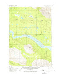 McCarthy B-8 Alaska Historical topographic map, 1:63360 scale, 15 X 15 Minute, Year 1951