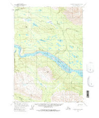McCarthy B-8 Alaska Historical topographic map, 1:63360 scale, 15 X 15 Minute, Year 1951