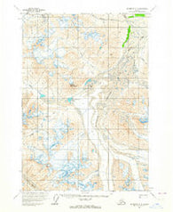 McCarthy C-3 Alaska Historical topographic map, 1:63360 scale, 15 X 15 Minute, Year 1959