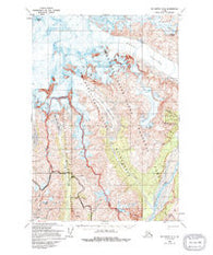 McCarthy C-5 Alaska Historical topographic map, 1:63360 scale, 15 X 15 Minute, Year 1959