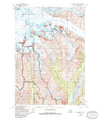 McCarthy C-5 Alaska Historical topographic map, 1:63360 scale, 15 X 15 Minute, Year 1959