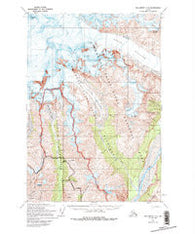 McCarthy C-5 Alaska Historical topographic map, 1:63360 scale, 15 X 15 Minute, Year 1959