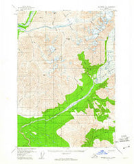 McCarthy C-8 Alaska Historical topographic map, 1:63360 scale, 15 X 15 Minute, Year 1951