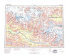 McCarthy Alaska Historical topographic map, 1:250000 scale, 1 X 3 Degree, Year 1960