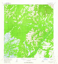 McGrath A-6 Alaska Historical topographic map, 1:63360 scale, 15 X 15 Minute, Year 1954
