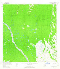 McGrath B-4 Alaska Historical topographic map, 1:63360 scale, 15 X 15 Minute, Year 1954