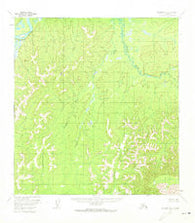 McGrath B-6 Alaska Historical topographic map, 1:63360 scale, 15 X 15 Minute, Year 1954