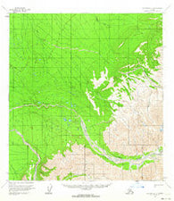 McGrath C-1 Alaska Historical topographic map, 1:63360 scale, 15 X 15 Minute, Year 1958