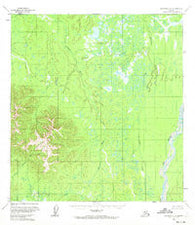 McGrath C-5 Alaska Historical topographic map, 1:63360 scale, 15 X 15 Minute, Year 1955