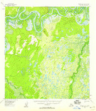 McGrath D-5 Alaska Historical topographic map, 1:63360 scale, 15 X 15 Minute, Year 1953