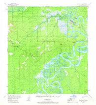 McGrath D-6 Alaska Historical topographic map, 1:63360 scale, 15 X 15 Minute, Year 1954