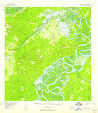 McGrath D-6 Alaska Historical topographic map, 1:63360 scale, 15 X 15 Minute, Year 1954
