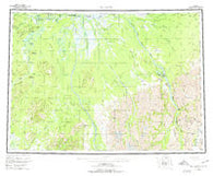 McGrath Alaska Historical topographic map, 1:250000 scale, 1 X 3 Degree, Year 1958