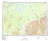 McGrath Alaska Historical topographic map, 1:250000 scale, 1 X 3 Degree, Year 1958