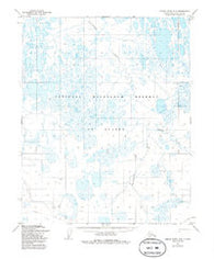 Meade River A-4 Alaska Historical topographic map, 1:63360 scale, 15 X 15 Minute, Year 1955