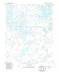 Meade River A-4 Alaska Historical topographic map, 1:63360 scale, 15 X 15 Minute, Year 1955