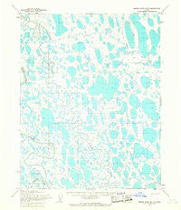 Meade River B-2 Alaska Historical topographic map, 1:63360 scale, 15 X 15 Minute, Year 1955