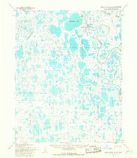 Meade River B-3 Alaska Historical topographic map, 1:63360 scale, 15 X 15 Minute, Year 1955