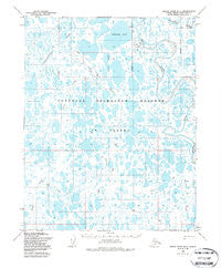 Meade River B-3 Alaska Historical topographic map, 1:63360 scale, 15 X 15 Minute, Year 1955