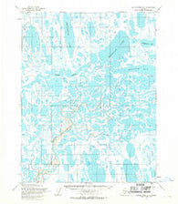 Meade River D-1 Alaska Historical topographic map, 1:63360 scale, 15 X 15 Minute, Year 1955