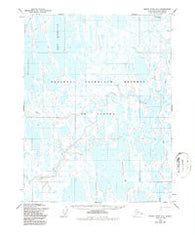 Meade River D-2 Alaska Historical topographic map, 1:63360 scale, 15 X 15 Minute, Year 1955