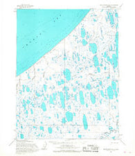 Meade River D-3 Alaska Historical topographic map, 1:63360 scale, 15 X 15 Minute, Year 1955