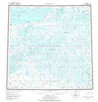 Meade River Alaska Historical topographic map, 1:250000 scale, 1 X 3 Degree, Year 1955