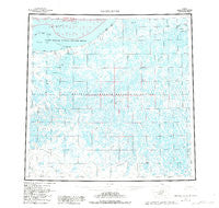 Meade River Alaska Historical topographic map, 1:250000 scale, 1 X 3 Degree, Year 1955